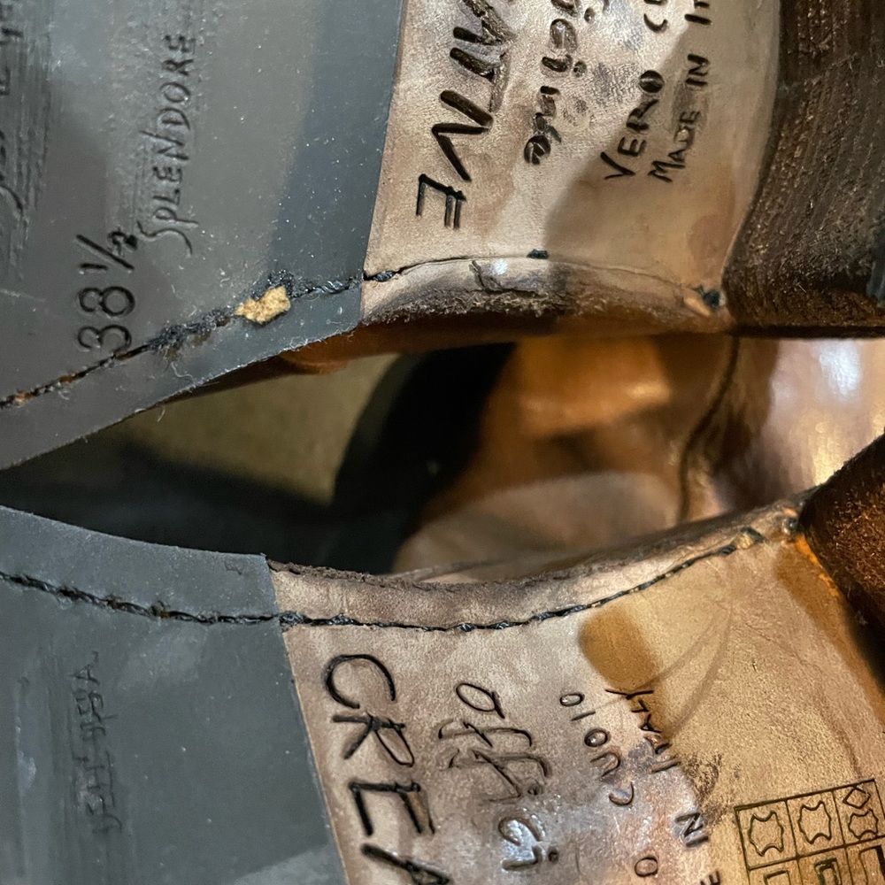 Officine Creative brown leather classic boots - Picture 7 of 16